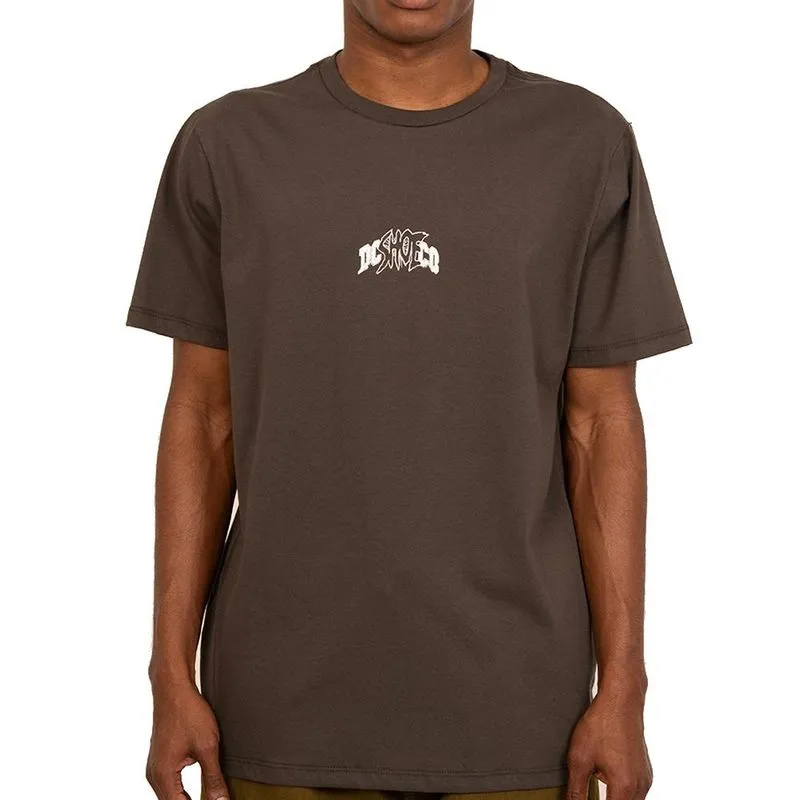 Camiseta DC Shoes Speratic 2 SM27 Masculina Marrom Escuro G / marrom