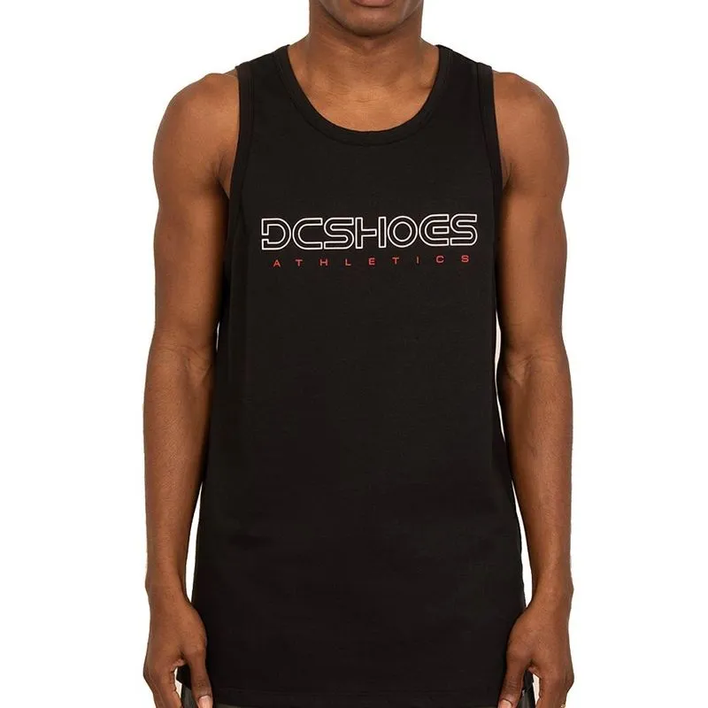 Regata DC Shoes Athletics Outline SM27 Masculina Preto P / preto
