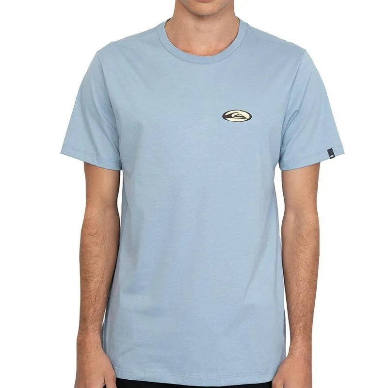 Camiseta Quiksilver Harbor SM27 Masculina Azul Claro GG / azul