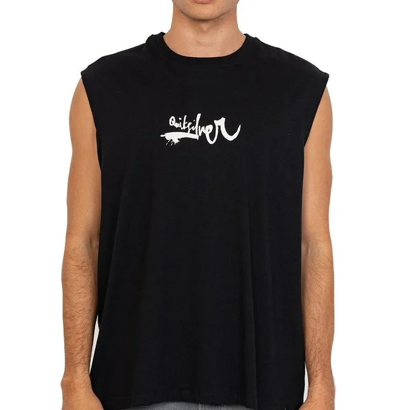 Regata Quiksilver Impaired Logo DNA SM27 Masculina Preto M / preto