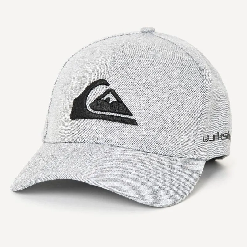 Boné Quiksilver Aba Curva Decadaes Heather SM27 Cinza Mescla Único / cinza