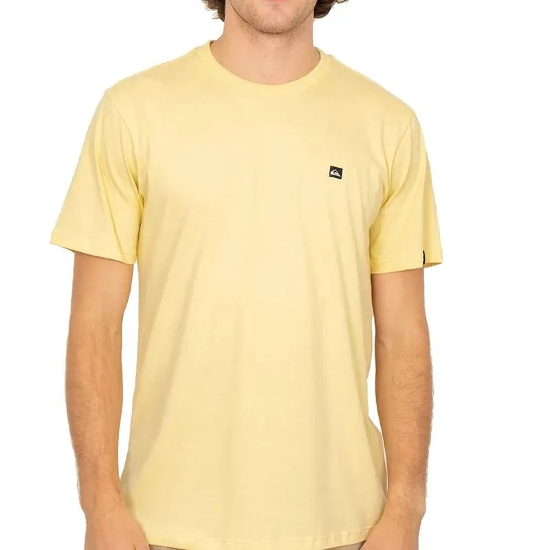 Camiseta Quiksilver Transfer Square SM27 Masculina Amarelo P / amarelo
