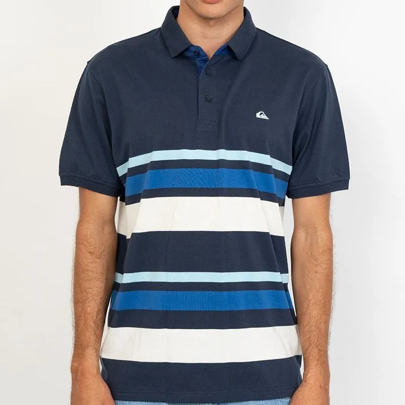 Camisa Quiksilver Polo Neoblue SM27 Masculina Marinho G / azul-escuro