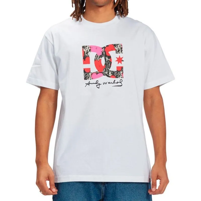 Camiseta DC Shoes AW Flower Series HSS Masculina Branco G / branco