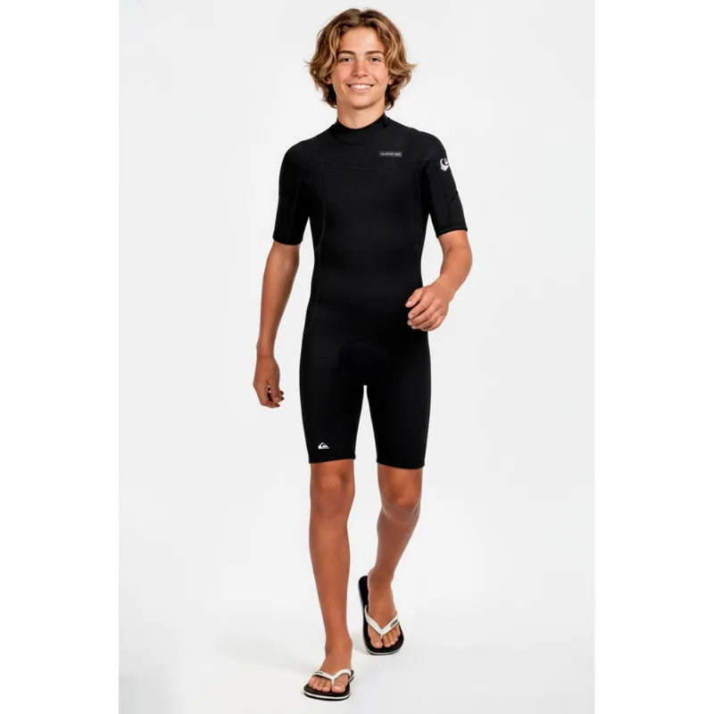Wetsuit Quiksilver Everyday Sessions B 2/2 Ss Bz Tn Black-BLACK-14