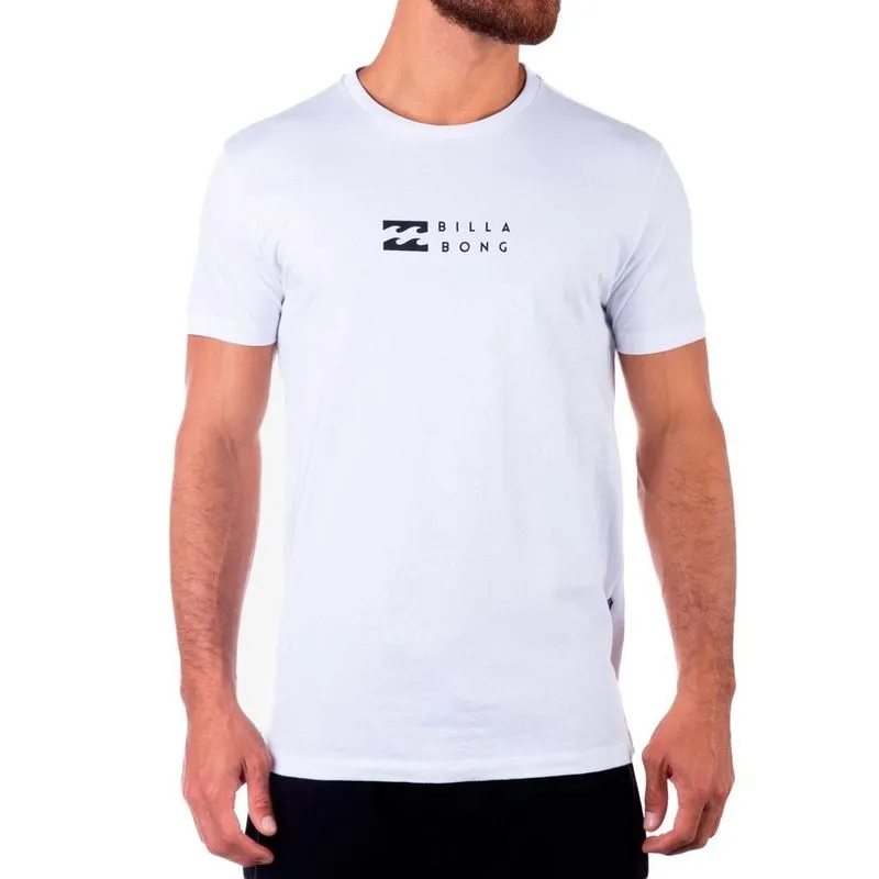 Camiseta Billabong United SM23 Masculina Branco P / branco