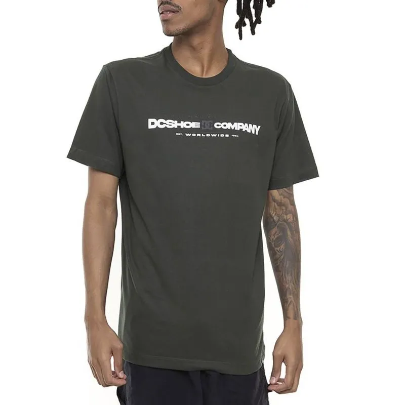 Camiseta DC Shoes Sku Up SM23 Masculina Verde Escuro M / verde