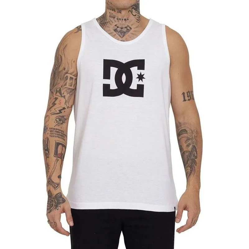 Regata DC Shoes Star Masculina Branco G / branco