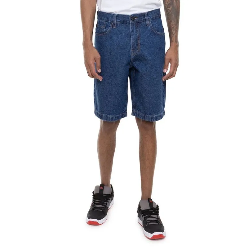Bermuda Dc Jeans Worker Relaxed Masculino - Azul Escuro