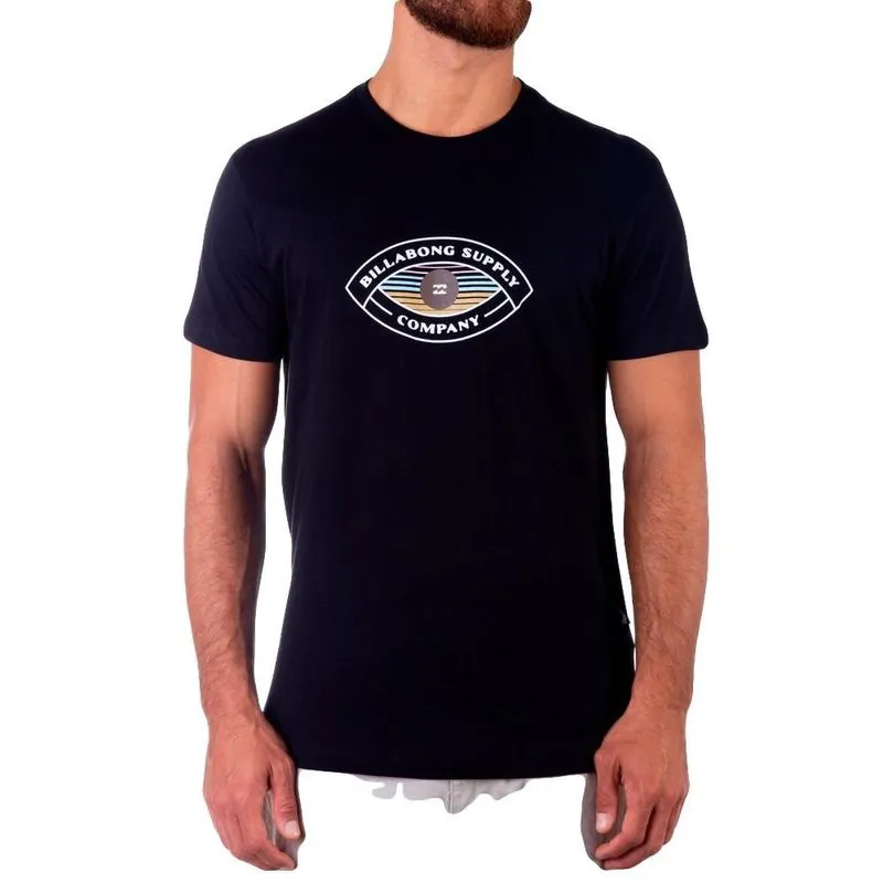 Camiseta Billabong Walled III SM23 Masculina Preto P / preto