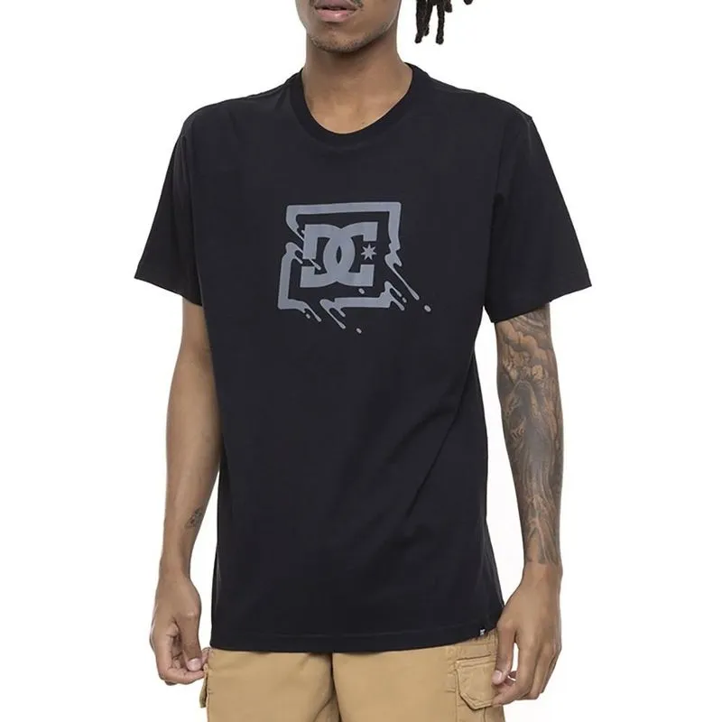 Camiseta DC Shoes Trickle Down SM23 Masculina Preto G / preto