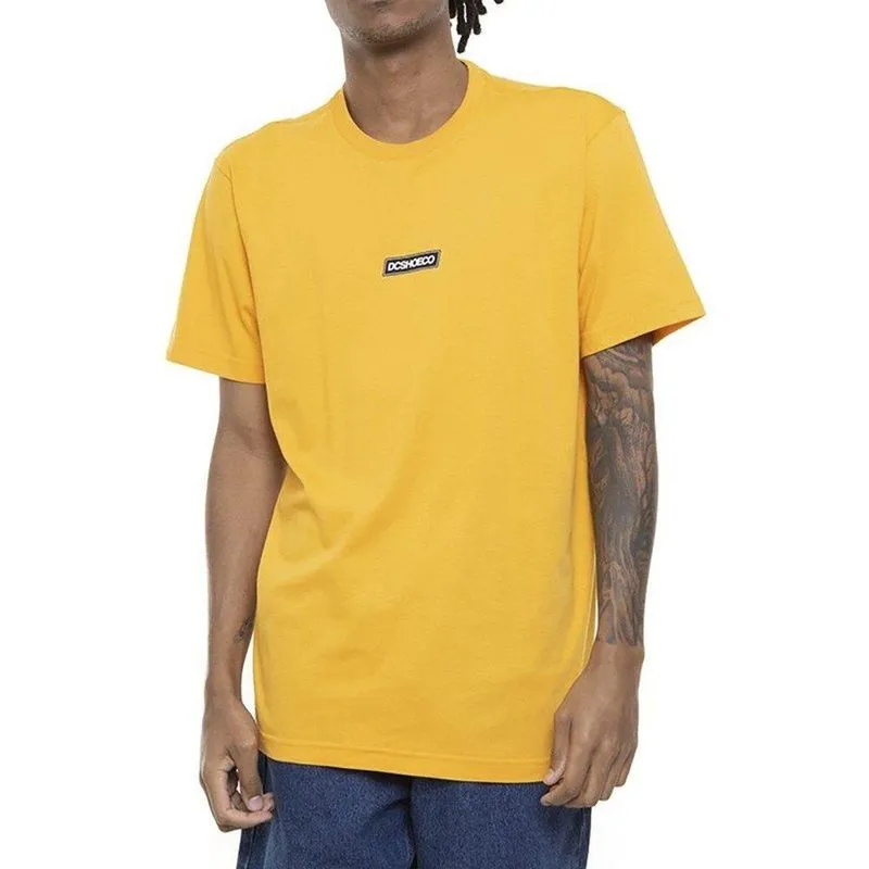 Camiseta DC Shoes Printed Patch Masculina Amarelo P / amarelo