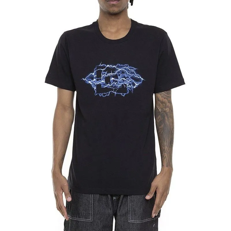 Camiseta DC Shoes Star Electric Masculina SM23 Preto GG / preto