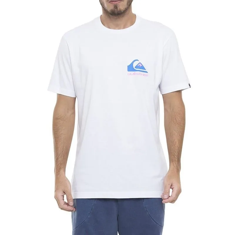 Camiseta Quiksilver Omni Logo SM23 Masculina Branco G / branco