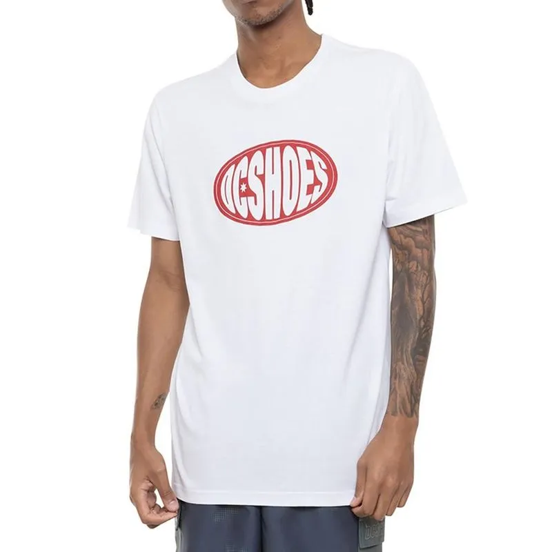 Camiseta DC Shoes Expand SM23 Masculina Branco GG / branco