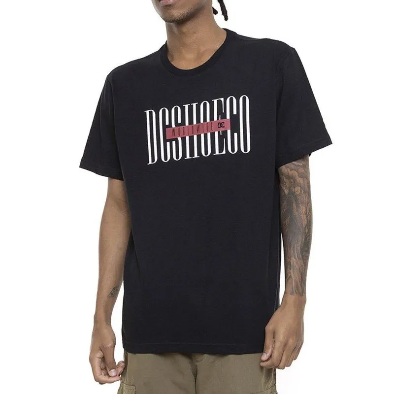 Camiseta DC Shoes Massive SM23 Masculina Preto P / preto