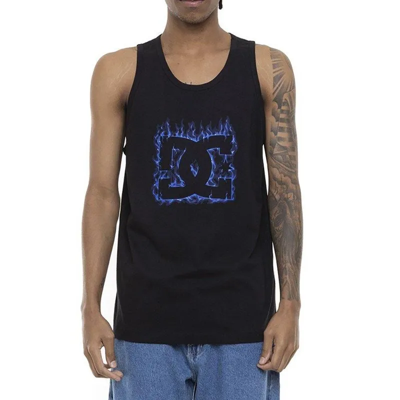 Regata DC Shoes Blue Flame Masculina SM23 Preto G / preto