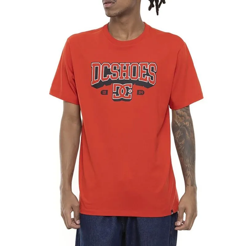 Camiseta DC Shoes Strong Hold SM23 Masculina Telha M / laranja