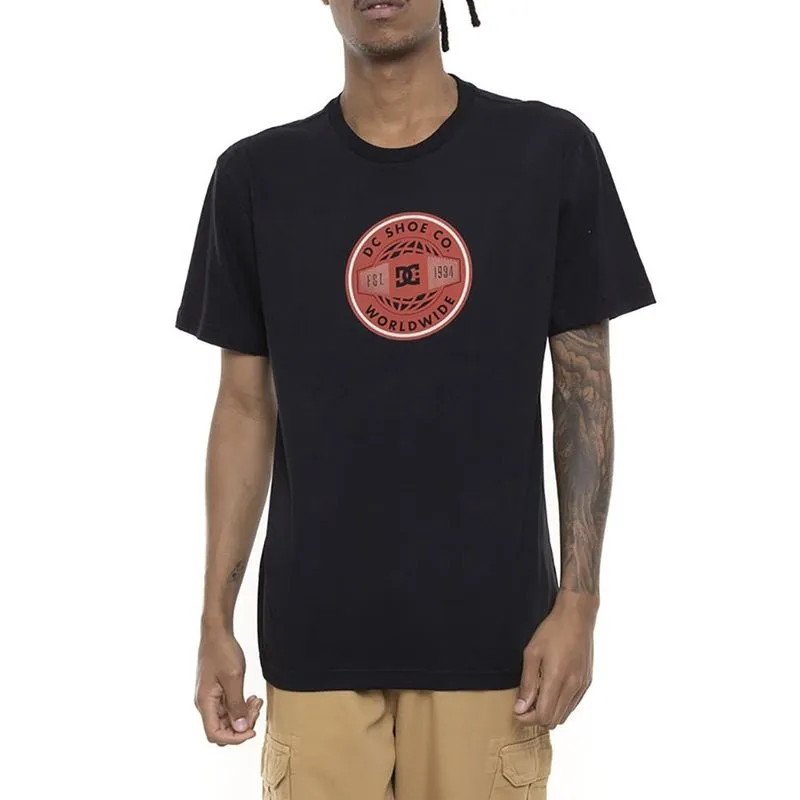 Camiseta DC Shoes Well Rounded SM23 Masculina Preto M / preto