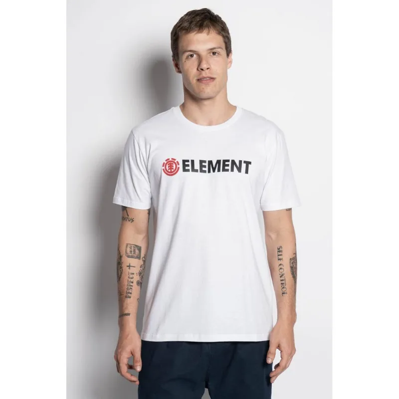 Camiseta Element M/C Blazin Branca Camiseta Element M/C Blazin Branco P
