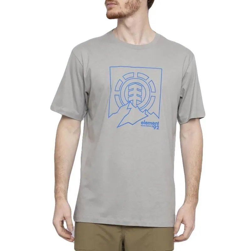 Camiseta Element Ursa SM23 Masculina Cinza Escuro G / chumbo