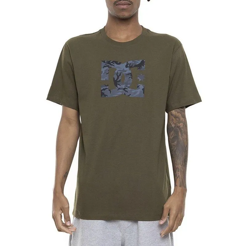 Camiseta DC Shoes DC Star Fill Masculina Verde Escuro P / verde