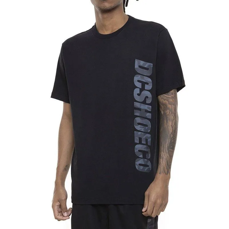 Camiseta DC Shoes Dcshoeco Camo Masculina Preto GG / preto