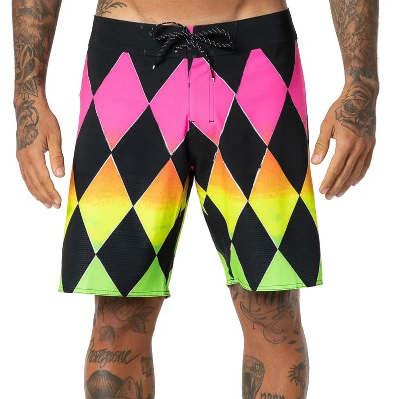 Bermuda Billabong Sundays Airlite Masculina Neon 46 / preto