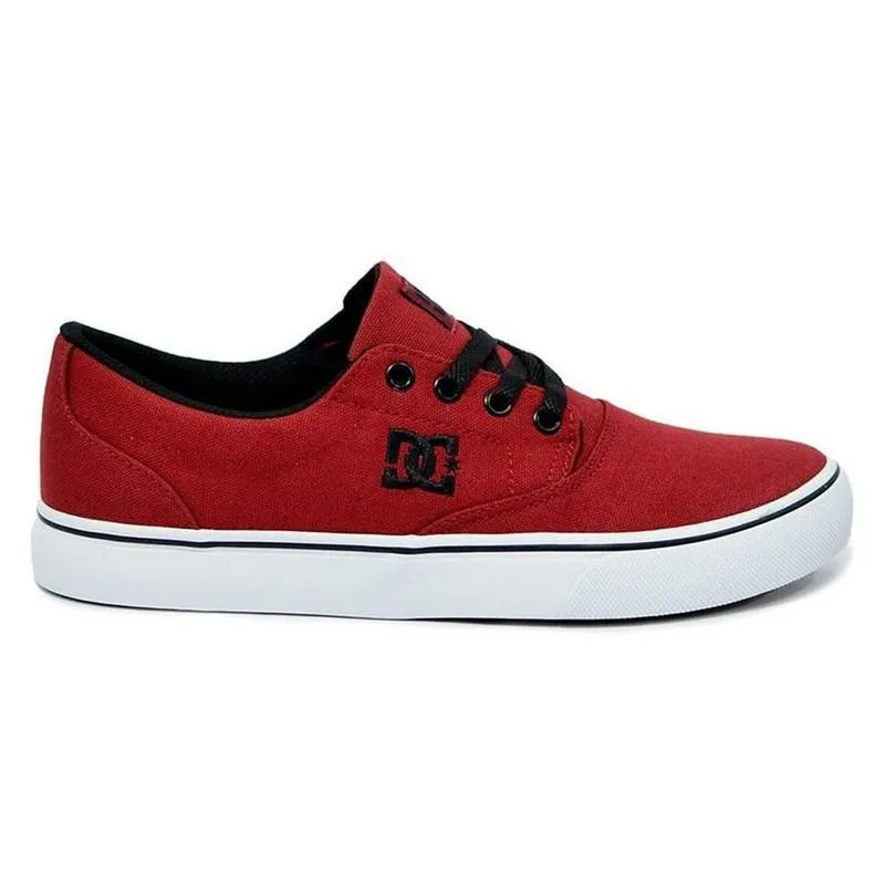 Tênis DC Shoes New Flash 2 TX Masculina Wine/White/Black 39 / vermeho