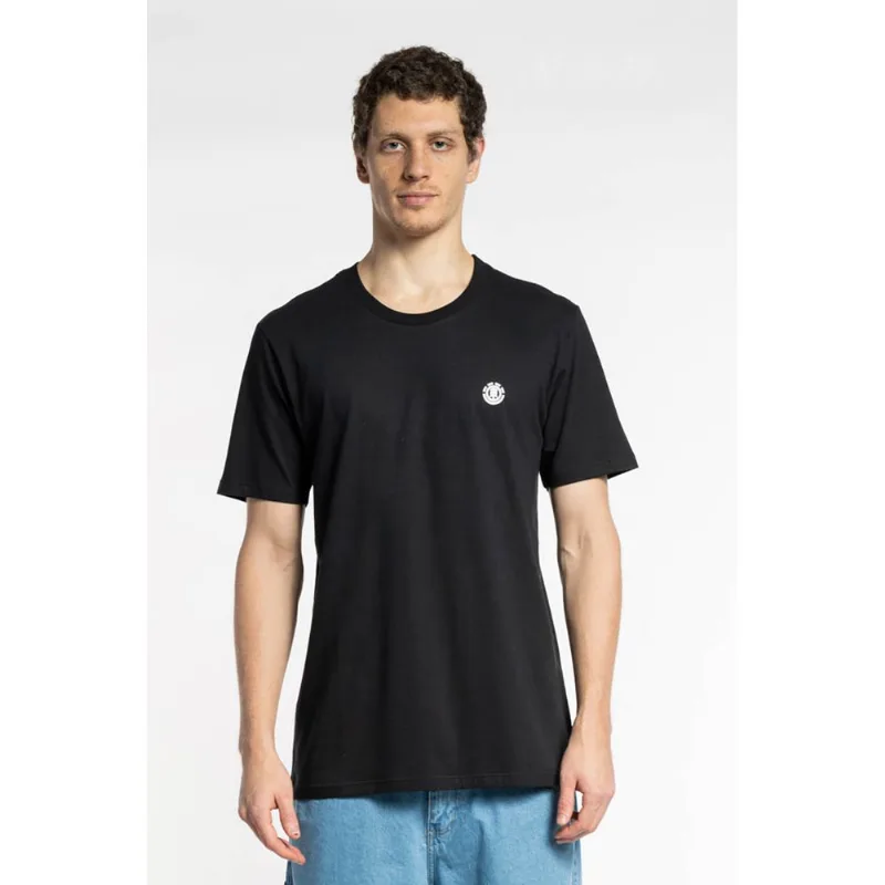 Camiseta Element M/C Basic Crew Preto P