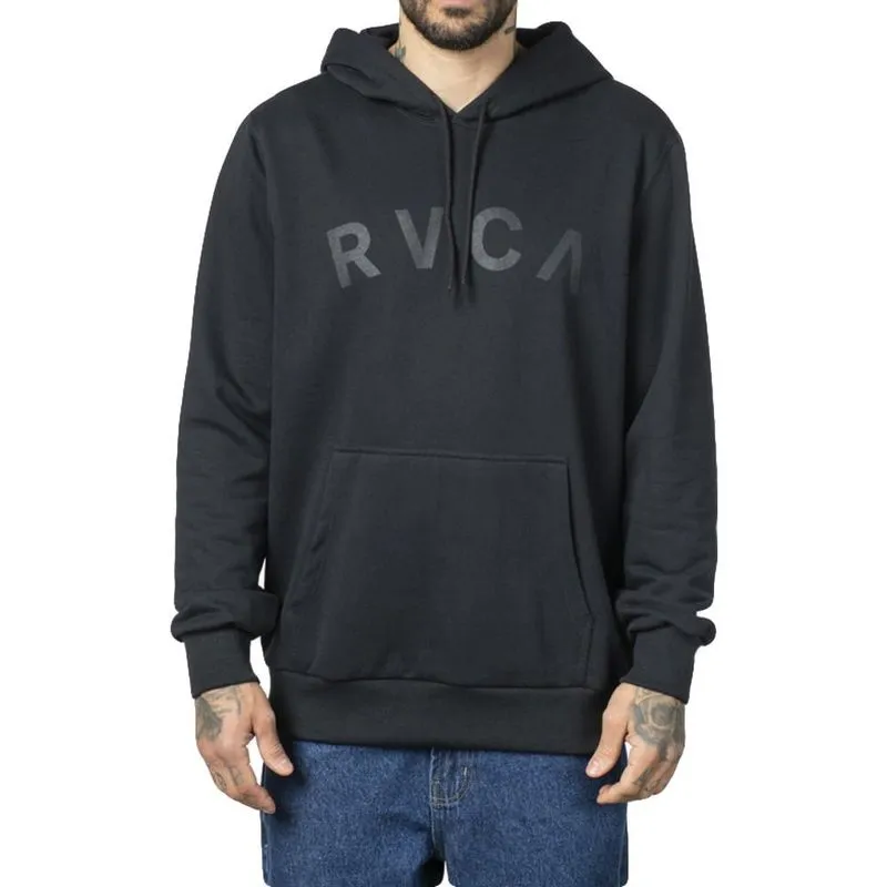 Moletom RVCA Canguru Souvenir WT23 Masculino Preto P / preto