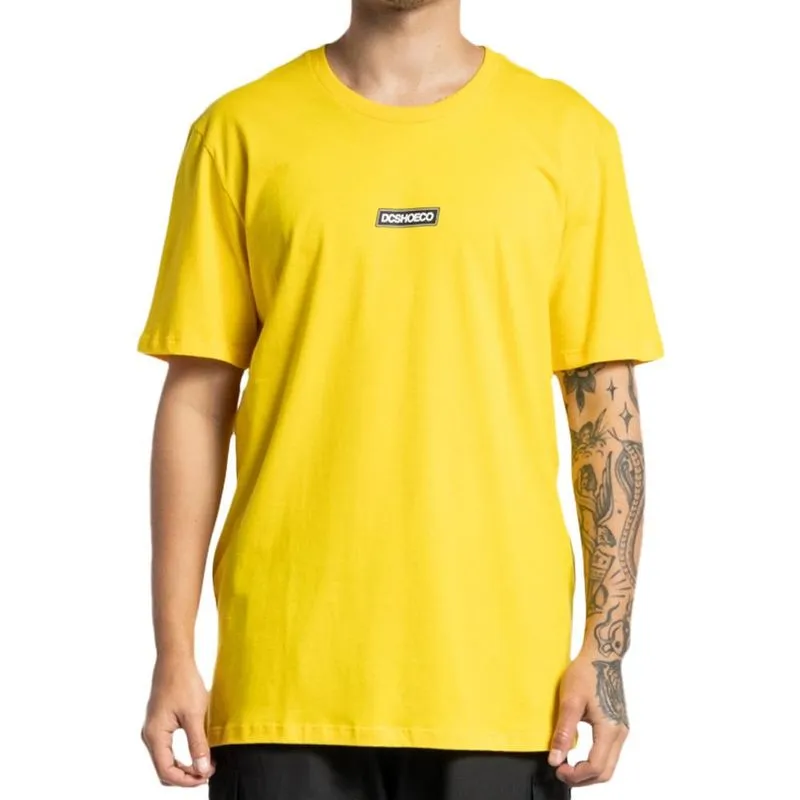 Camiseta DC Shoes Mini DCShoeco WT23 Masculina Amarelo GG / amarelo