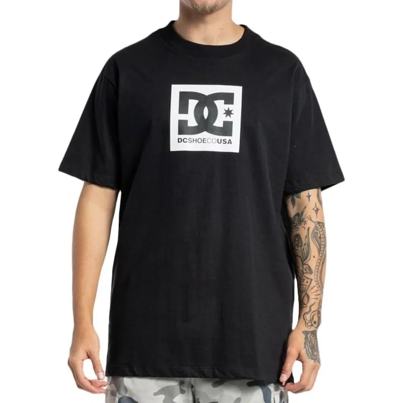 Camiseta DC Shoes DC Square Star WT23 Masculina Preto M / preto