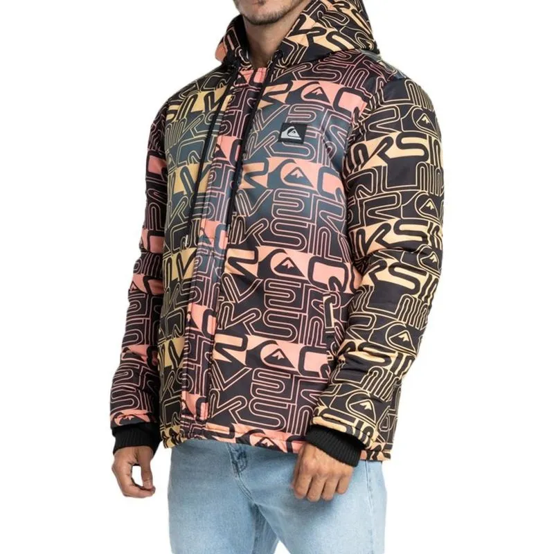 Jaqueta Quiksilver Puff World Block WT23 Masculina Laranja P / laranja