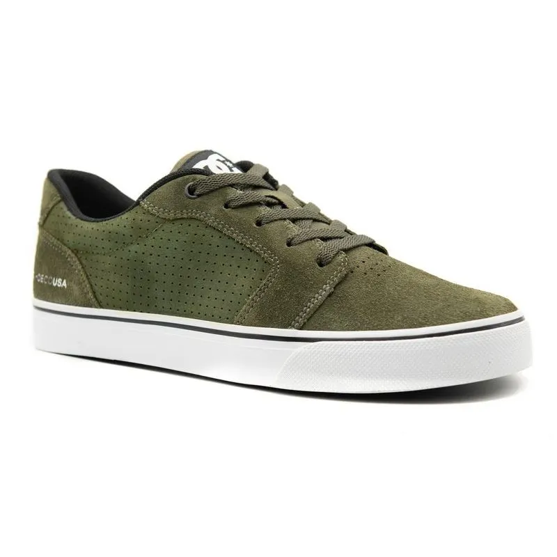 Tênis DC Shoes Anvil LA SE Masculino Green/Green/White 40 / verde