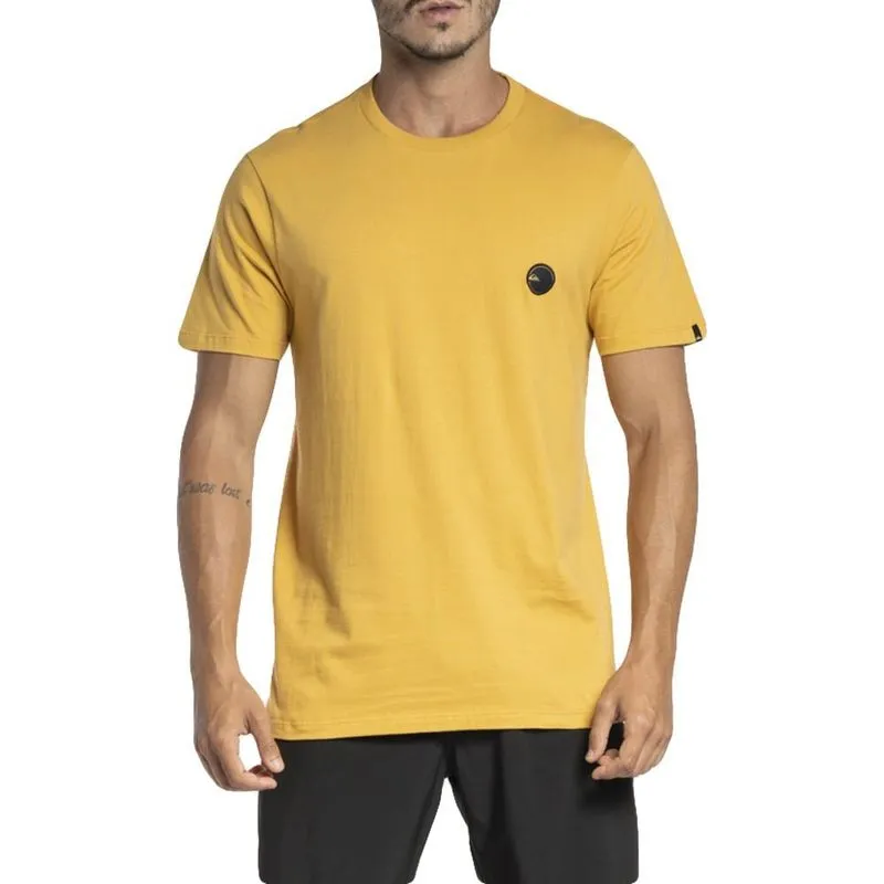 Camiseta Quiksilver Patch Round Color WT23 Mostarda G / amarelo