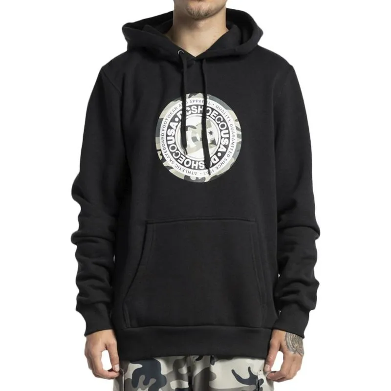 Moletom DC Shoes Canguru DC Circle Star WT23 Masculino Preto M / preto