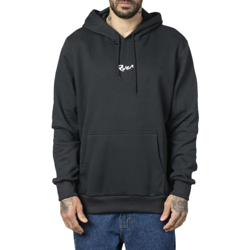 Moletom RVCA Canguru Muji WT23 Masculino Preto GG / preto