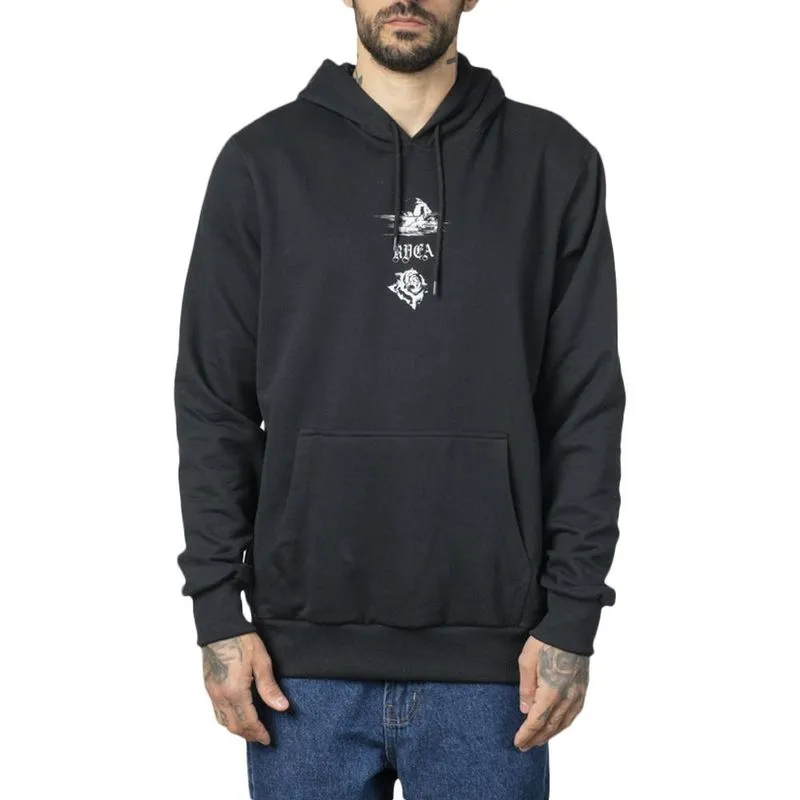 Moletom RVCA Canguru Tiger Beach WT23 Masculino Preto P / preto