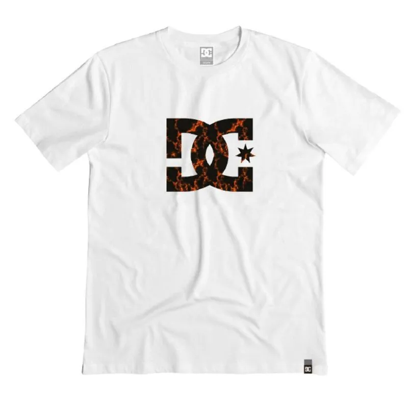 Camiseta DC Shoes DC Star Fill Fire WT23 Masculina Branco M / branco