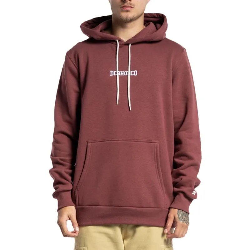 Moletom DC Shoes Canguru Riot 2 WT23 Masculino Bordo P / vermeho