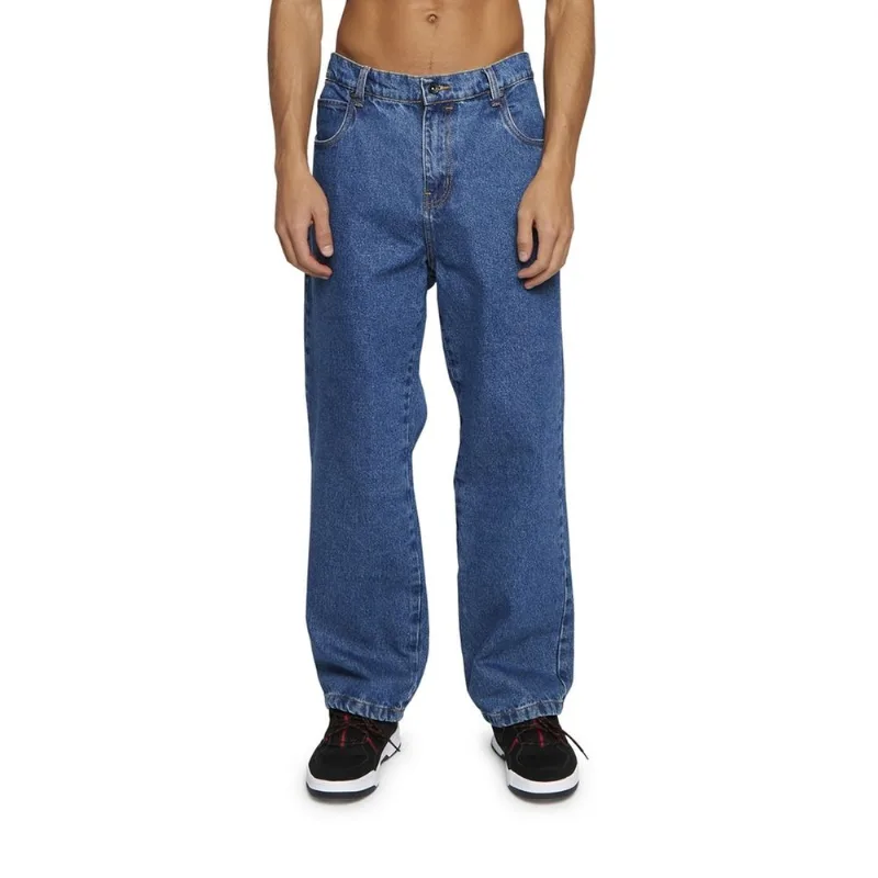Calça Element Jeans Oversized Azul-Azul-44