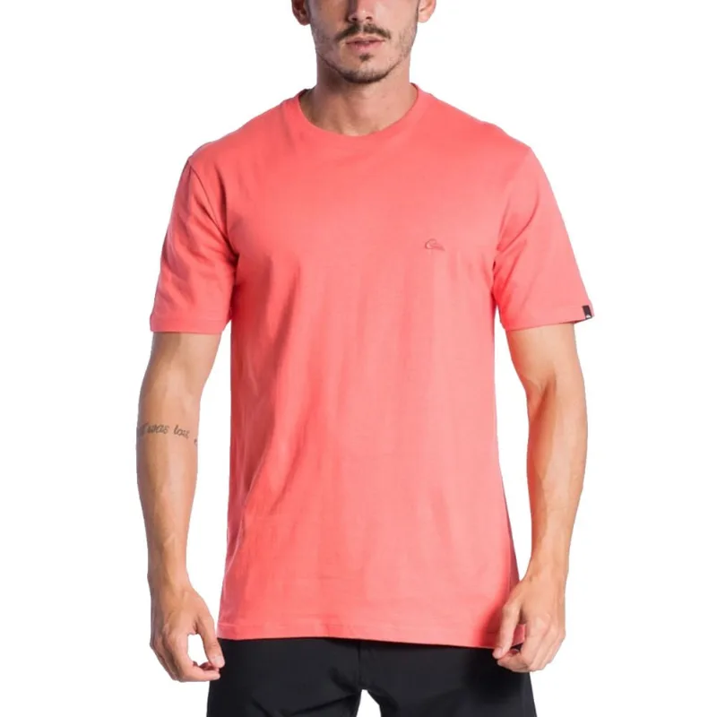 Camiseta Quiksilver Embroidery Vermelho Claro