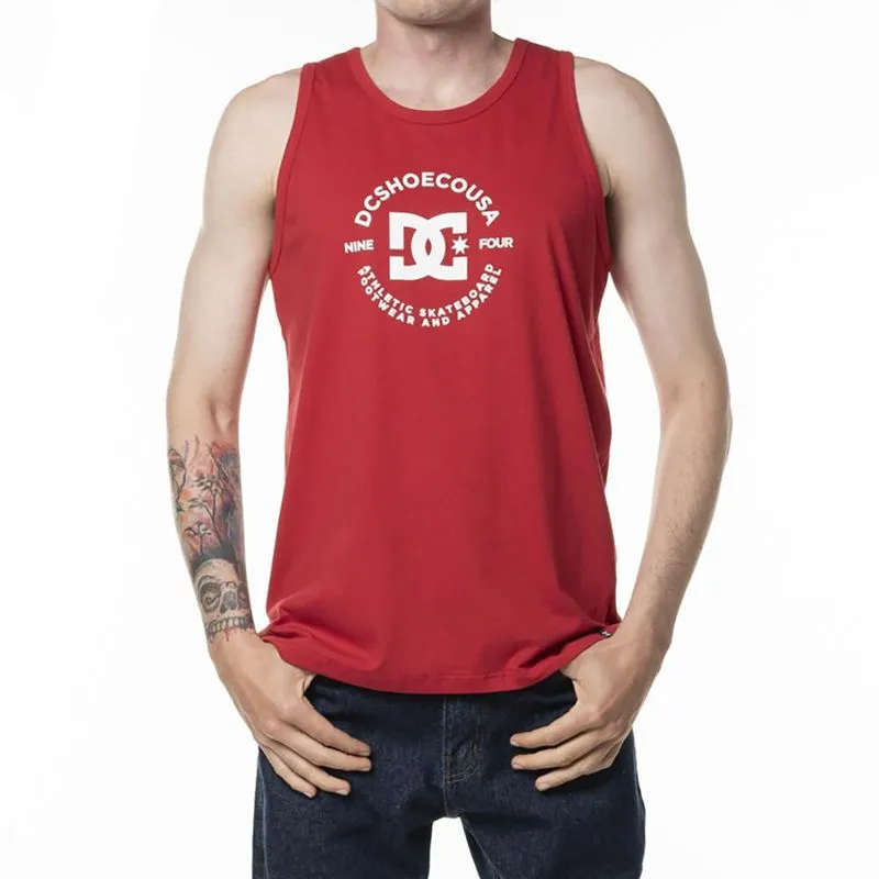 Regata DC Shoes Star Pilot SM24 Masculina Vermelho Escuro G / vermeho