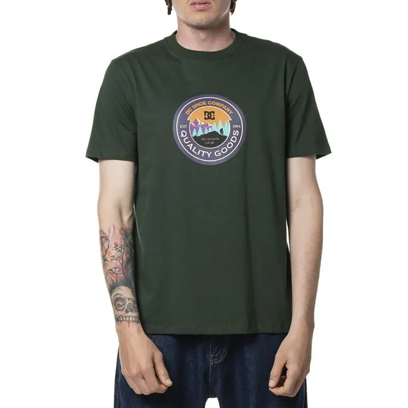 Camiseta DC Shoes Outdoorsman SM24 Masculina Verde Escuro M / verde