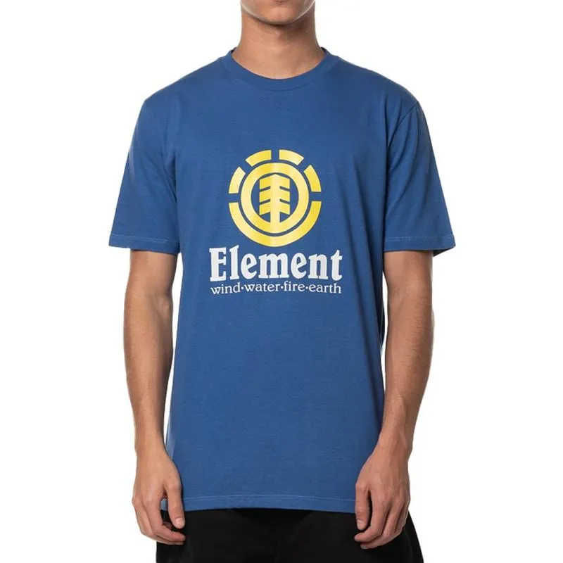 Camiseta Element Vertical Color SM24 Masculina Azul P / azul