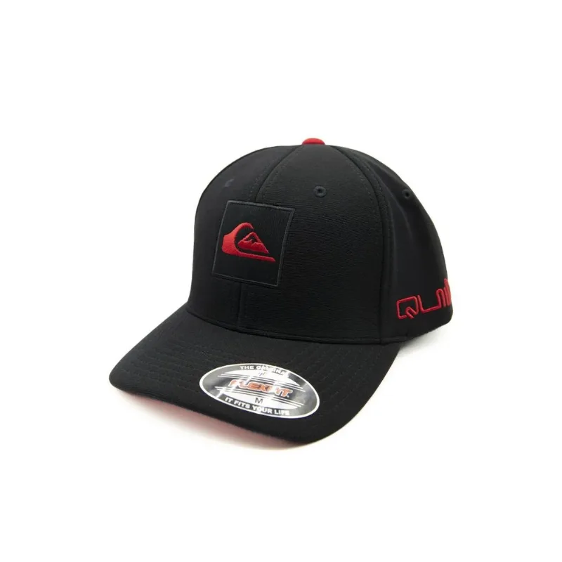 Boné Quiksilver Emb Square Black-P