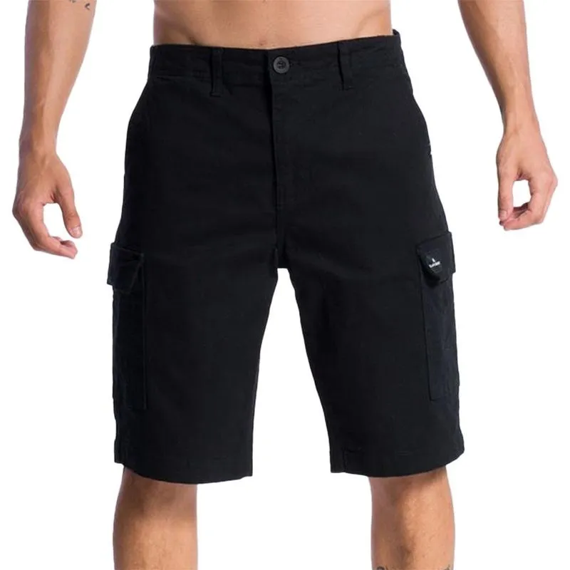 Bermuda Quiksilver Everyday Cargo SM24 Masculina Preto