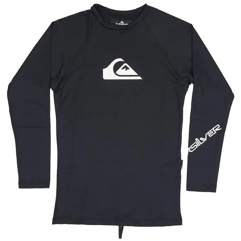 Camiseta Quiksilver Surf Manga Longa All Times SM24 Preto M / preto