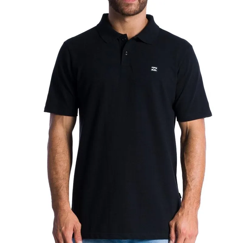 Camisa Billabong Polo Veteran Polo Masculina Preto M / preto